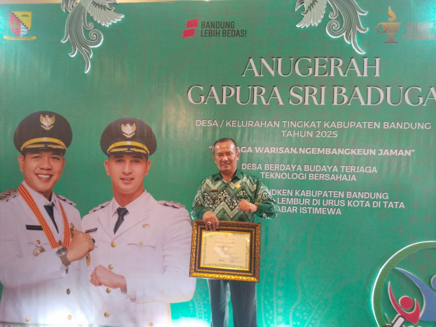 Alhamdulillah, Juara I Gapura Sri Baduga Tingkat Kecamatan Ciparay 