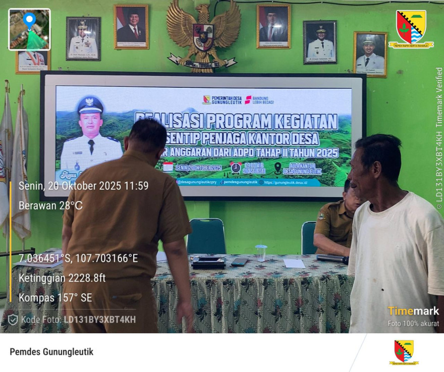 Insentip Penjaga Kantor Desa Gunungleutik 